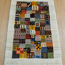 180×105cmトライバルラグ ヴィンテージラグ 手織り ペルシャ バルーチ