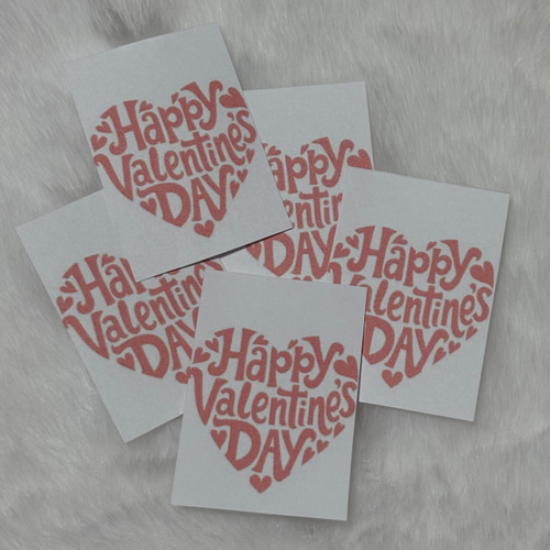 バレンタイン＊ミニカード/メッセージカード/タグ 30枚(5cm×3.5cm