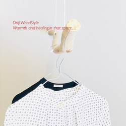 130ｃｍのシンプルでおしゃれな大型流木のハンガーラック 北欧 衣装掛 ハンギング 吊り下げ ハンガーポール N3 4枚目の画像