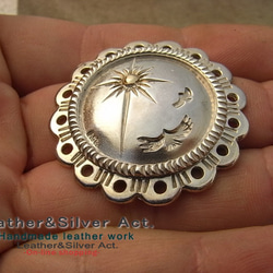 シルバーフック,925 完全1点物（釣り針S字フック）ナスカン