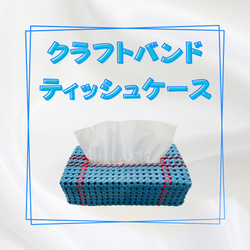 クラフトバンド小物入れ［モンスター風］_V001 その他ケース kai a