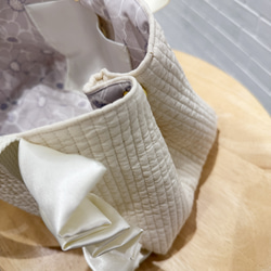 フリル 2way スクエア ヌビキルト トートバッグ♡ 7枚目の画像