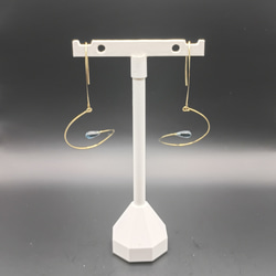 ブルートパーズピアス 1枚目の画像