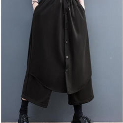 大きいサイズ レディース パンツ　ウエストゴム　春夏 秋 新品 5枚目の画像