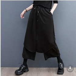 大きいサイズ レディース パンツ　ウエストゴム　春夏 秋 新品 6枚目の画像