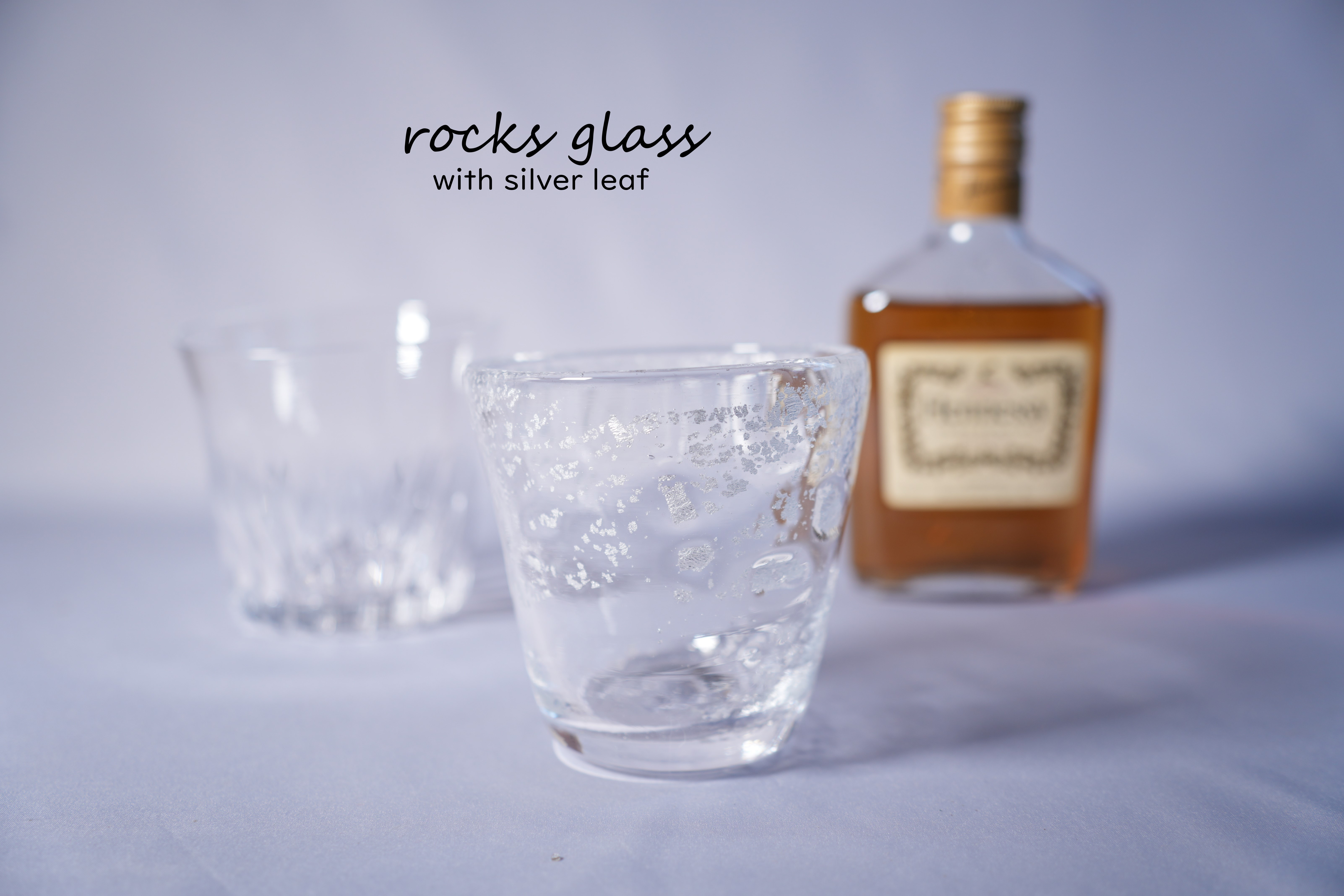 【ホワイトデー】ブランデーグラス/銀箔