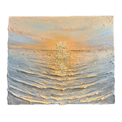 油絵 絵画 【冬の森の満月】 絵画 HR 通販 15021704｜Creema