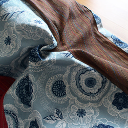 Creema 限量版 * 獨一無二 * 花卉圖案變換是其主要特色 * 條紋縫線圖案 * 長裙 * 色彩搭配 第7張的照片