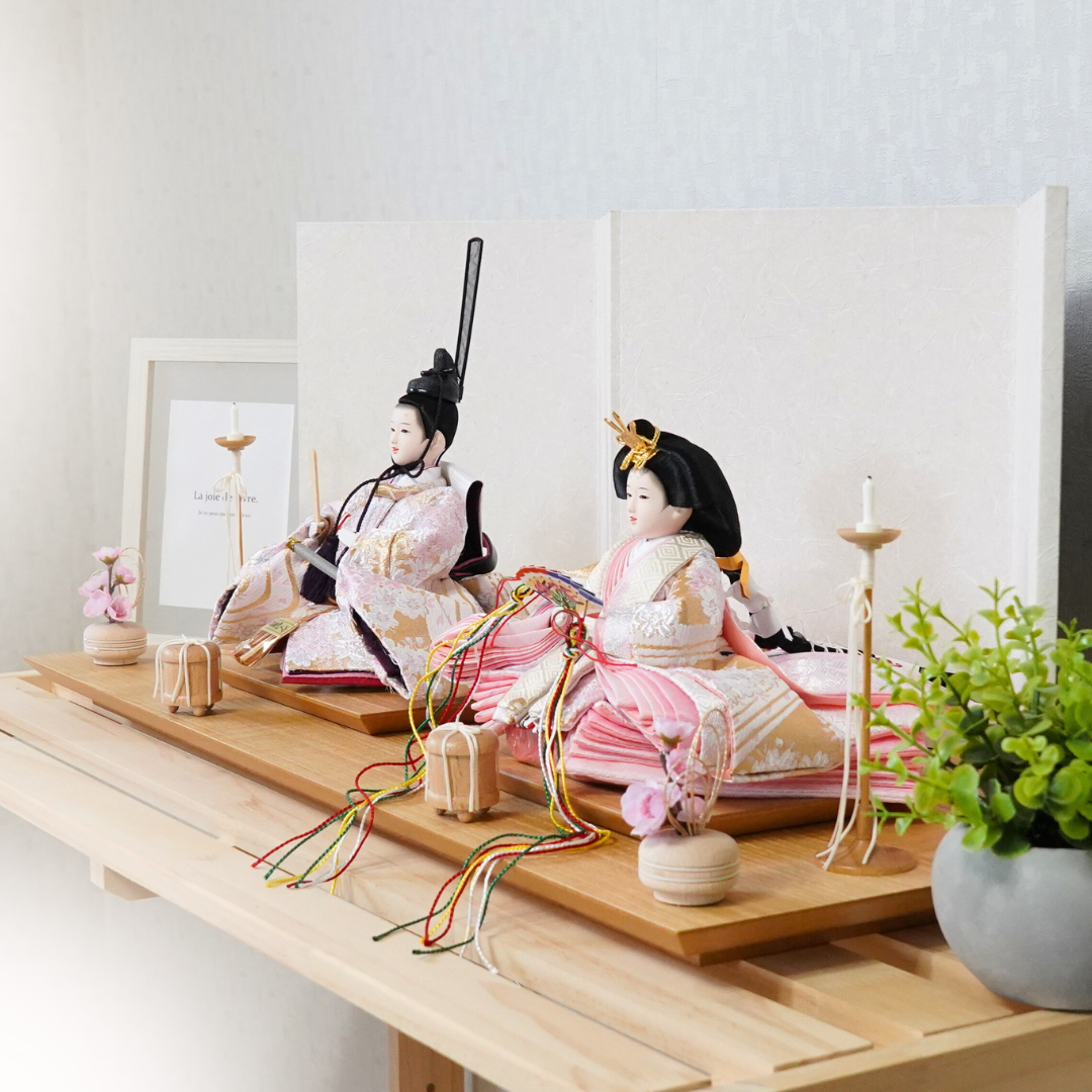 衣装着人形 雛人形 本格派雛飾り -桃華 toka-