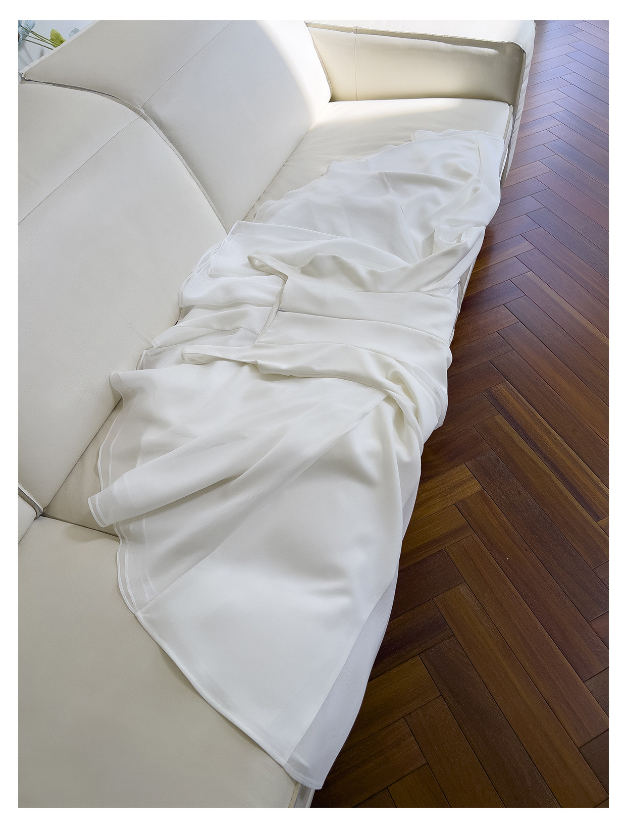 カラードレス パーティードレス 白 シンプル 韓国風 パーティー 演奏会 前撮り お呼ばれ 68462