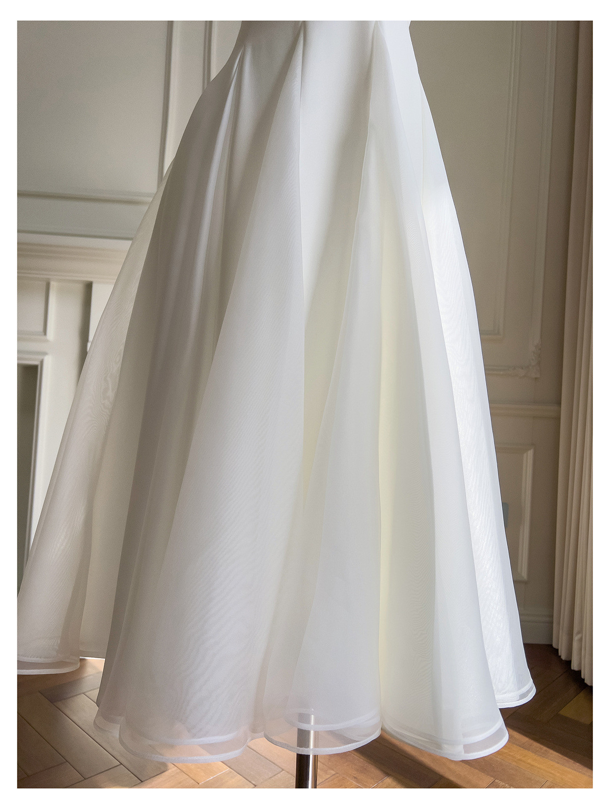 カラードレス パーティードレス 白 シンプル 韓国風 パーティー 演奏会 前撮り お呼ばれ 68462