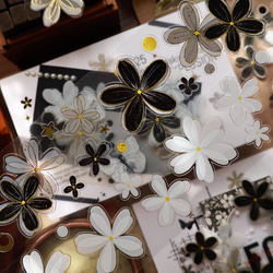 断捨離セール ノンストップシリーズ 女の子 花 コラージュ素材