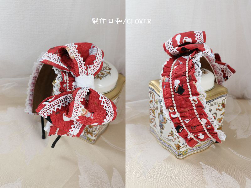 立体リボンカチューシャ