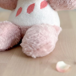 櫻花芭菲泰迪熊 | 春日色彩，手掌大小 第7張的照片