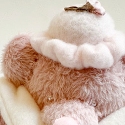 櫻花芭菲泰迪熊 | 春日色彩，手掌大小 第8張的照片