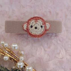 【送料無料】おさる　ランチベルト（横バージョン） 1枚目の画像