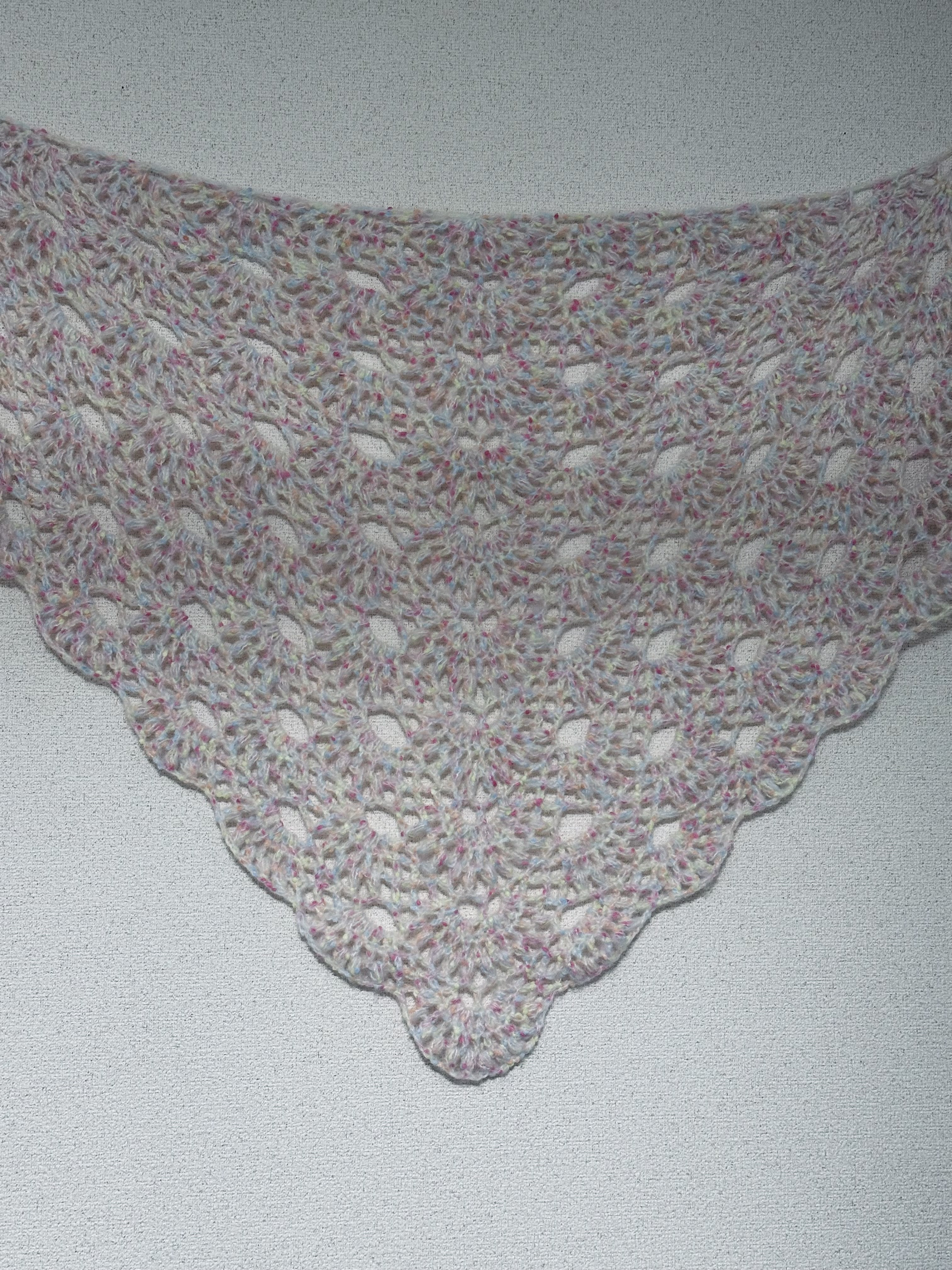 三角ショール【秋冬素材】