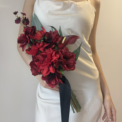 赤（レッド） ブーケ のおすすめ人気通販｜Creema(クリーマ