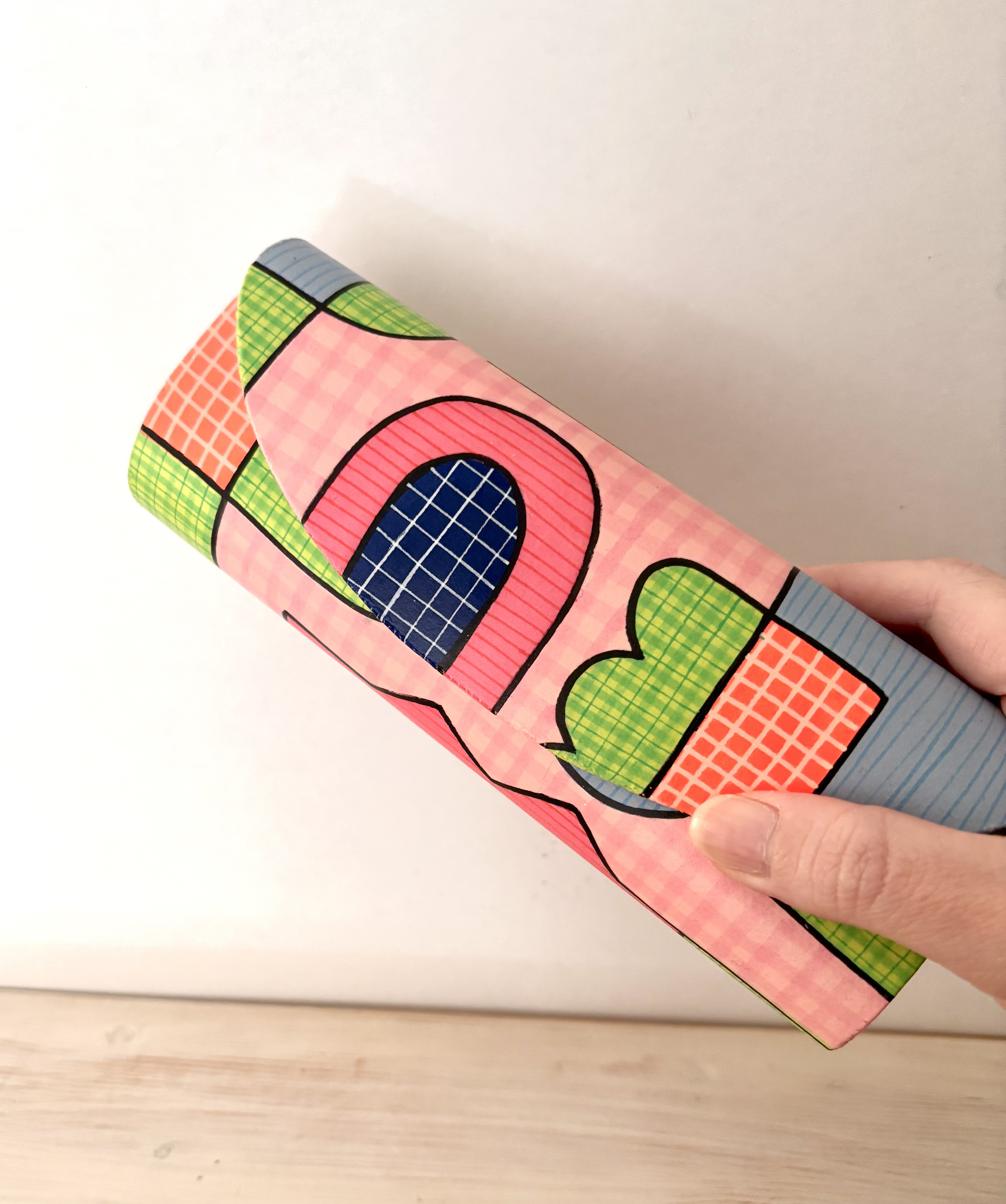 checkers  細長財布