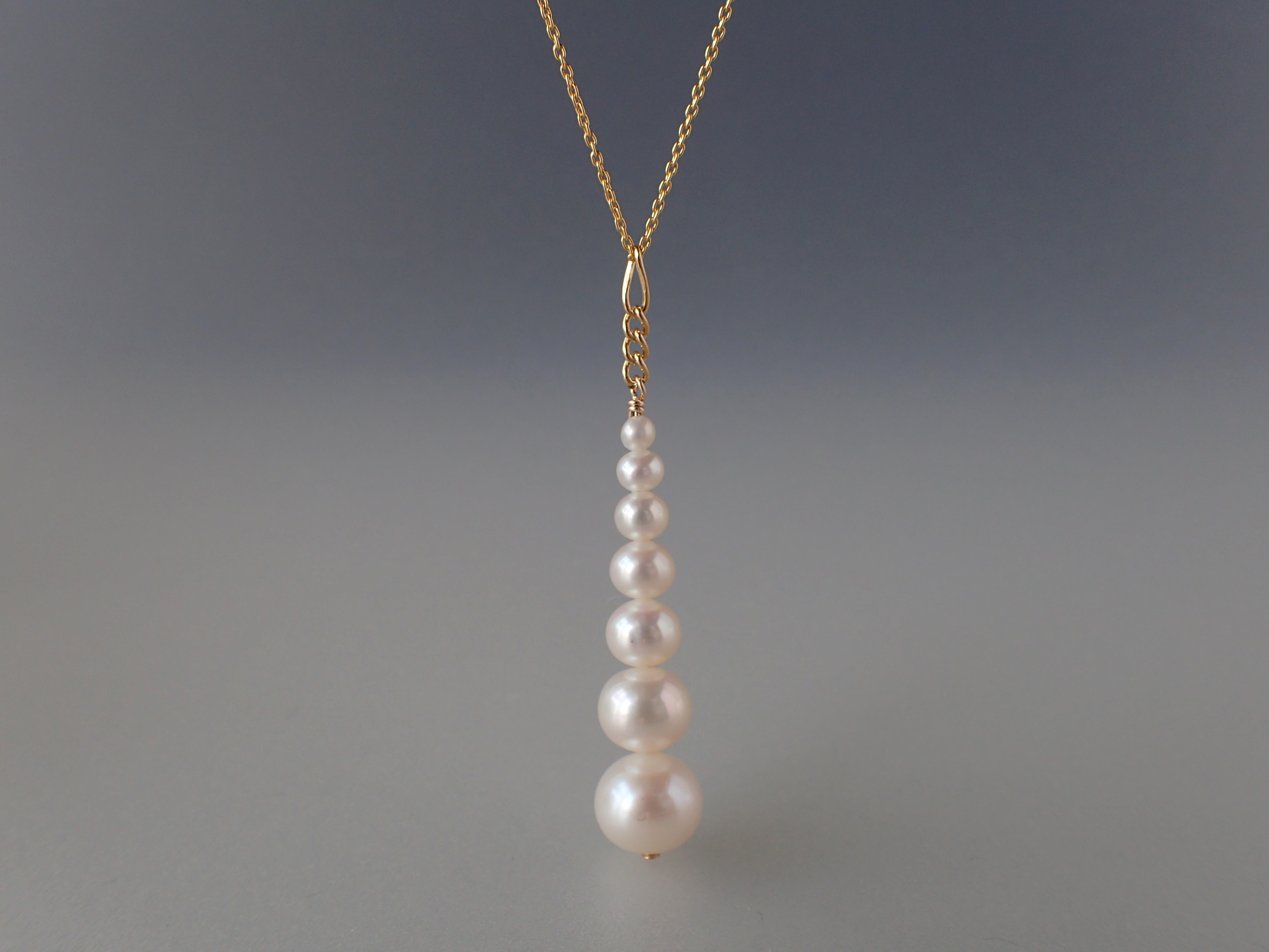 14kgf＊グラデーションパール＊ネックレス