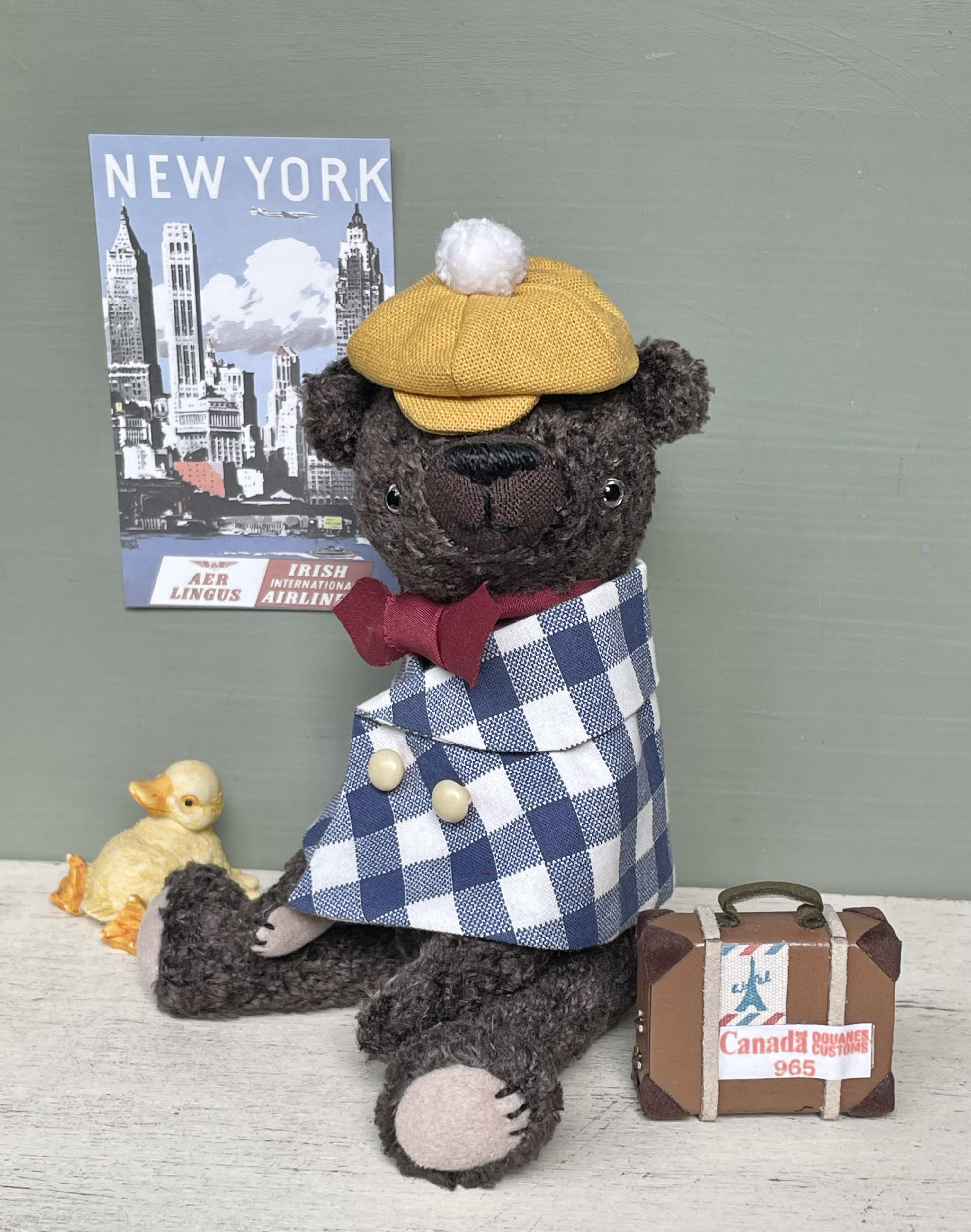 旅する子ぐま (teddy bear)