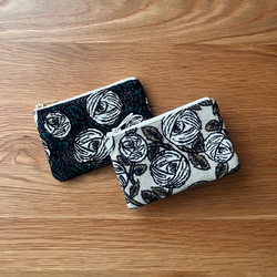 mina perhonen jungle relief A6 ミナペルホネン の刺繍生地 ブック