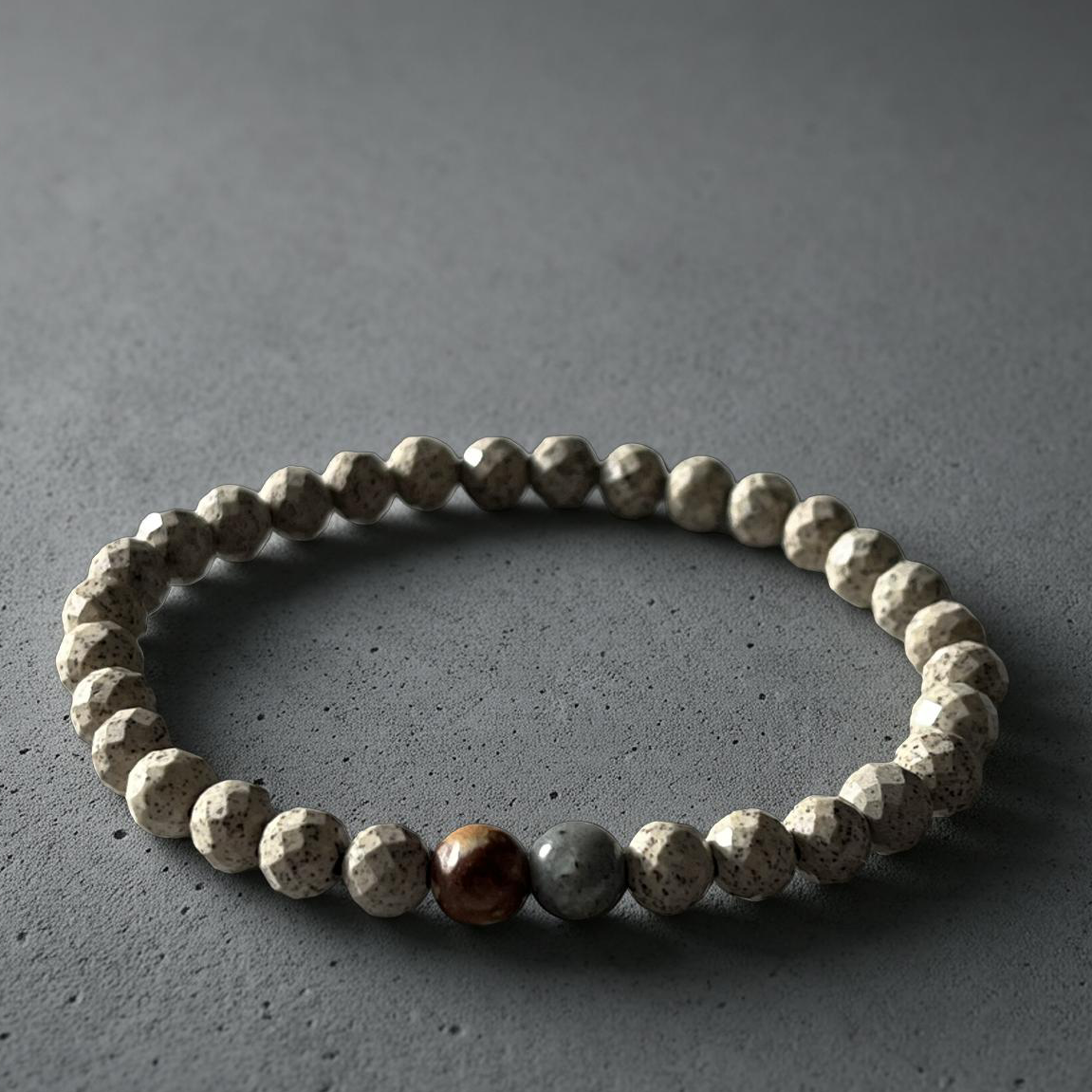 日々の健康を願って　健康ブレスレット　【台湾産高純度北投石＆姫川薬石＆青海薬石】