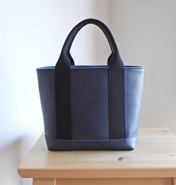 ベビーシンプルトート　ネイビー／ダークネイビーハンドル