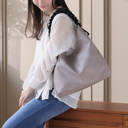 pomppiaのショルダーバッグ ミナペルホネンのファブリックで