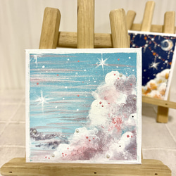 はじけてgoldfish 金魚 水槽 アクアリウム アクリル画 アクリル絵の具