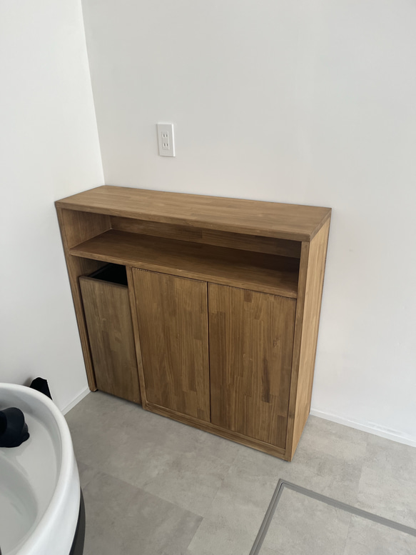 美容室　シャンプーラック　カウンター 2枚目の画像