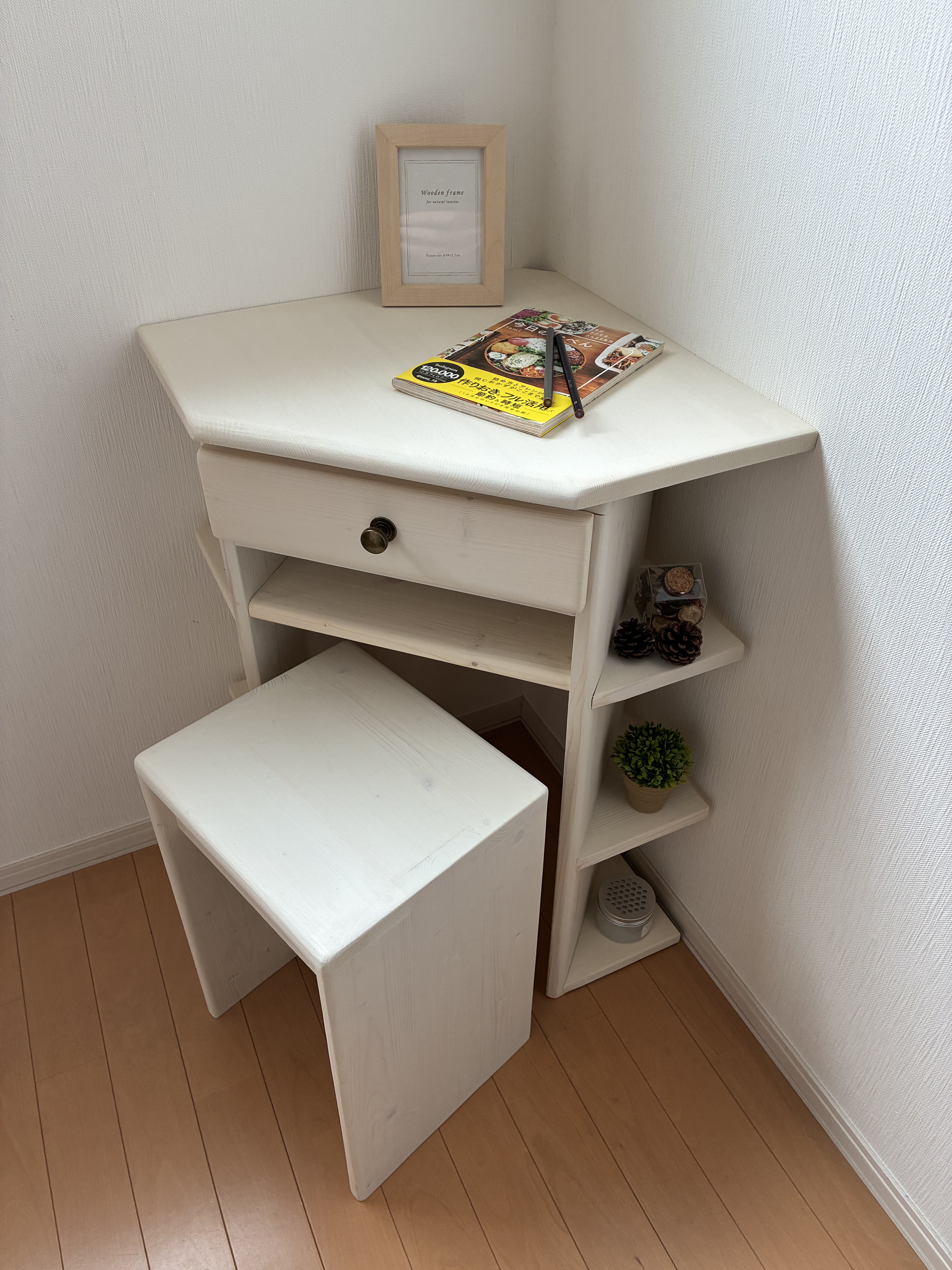 ちょこっとコーナーハイデスクmini2 専用スツール付