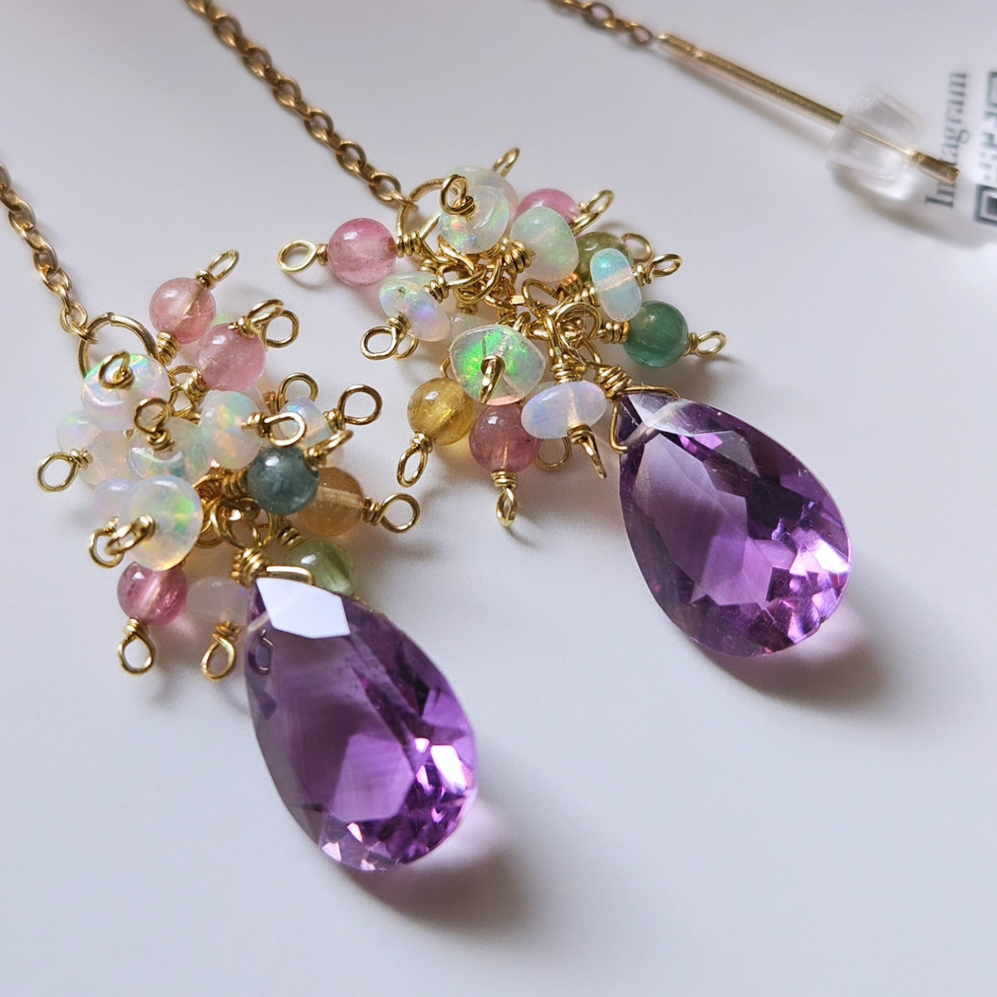 アメジストコンケーブ アメリカンピアス