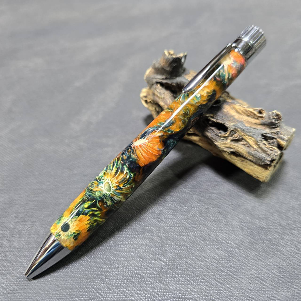 チーゼル  レジンボールペン【送料・ギフトボックス無料・当日発送】340