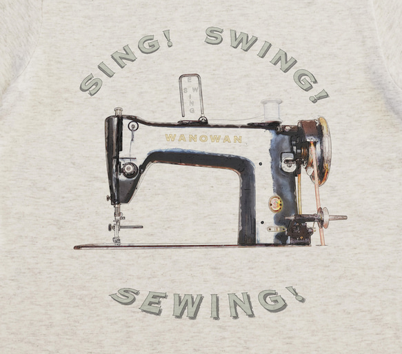 ◆◇ Sing! Swing! Sewing! 5oz T 卹 2 色 第1張的照片