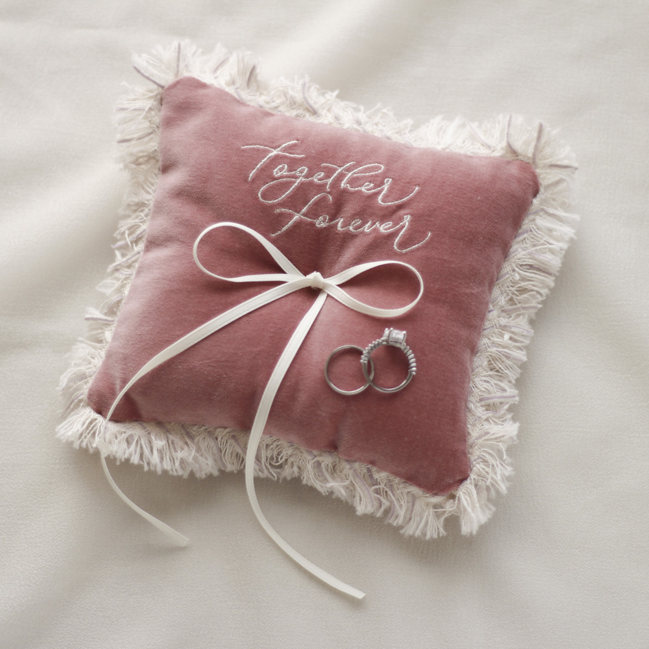 リングピロー / Velvet Peach / ギフトボックス付