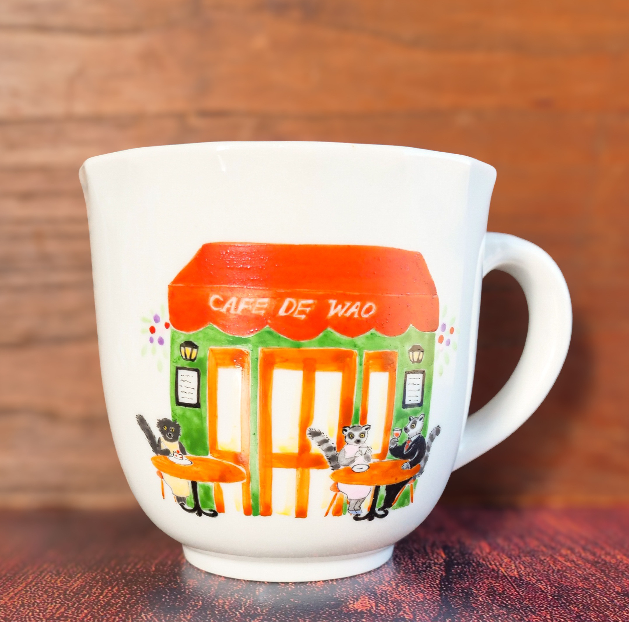 【受注製作】Cafe de Wao マグ
