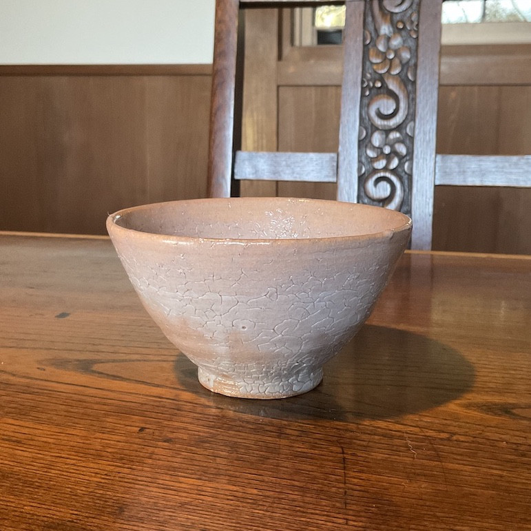 唐津焼　無地唐津飯碗／茶碗