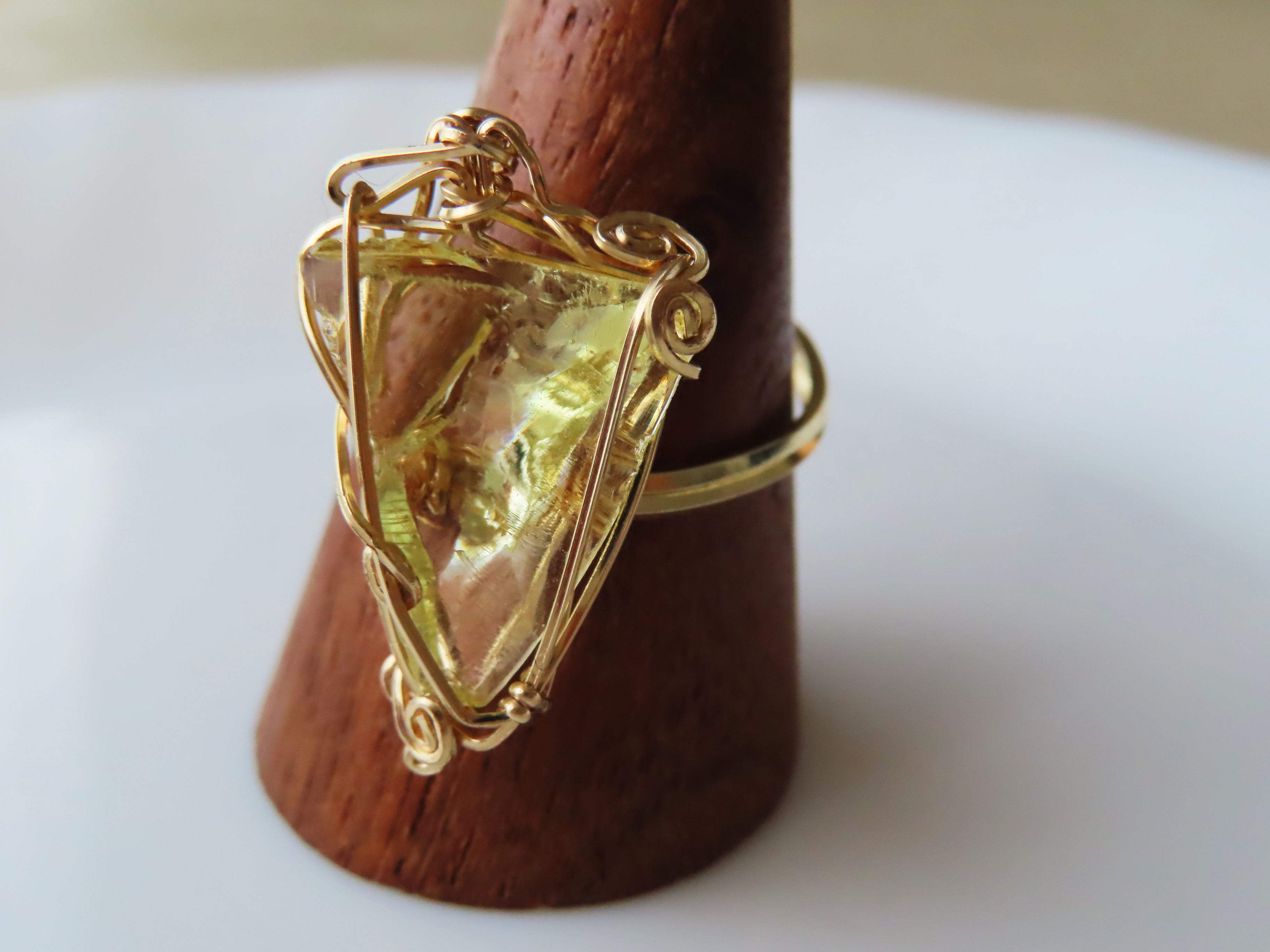 アンダラクリスタル　14kgfフリーサイズリング