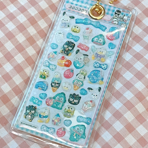 ボンボンドロップシール（ミニ含む）5枚セット ☆ボンボンドロップシールミニキーホルダー⑤☆ シール・ステッカー