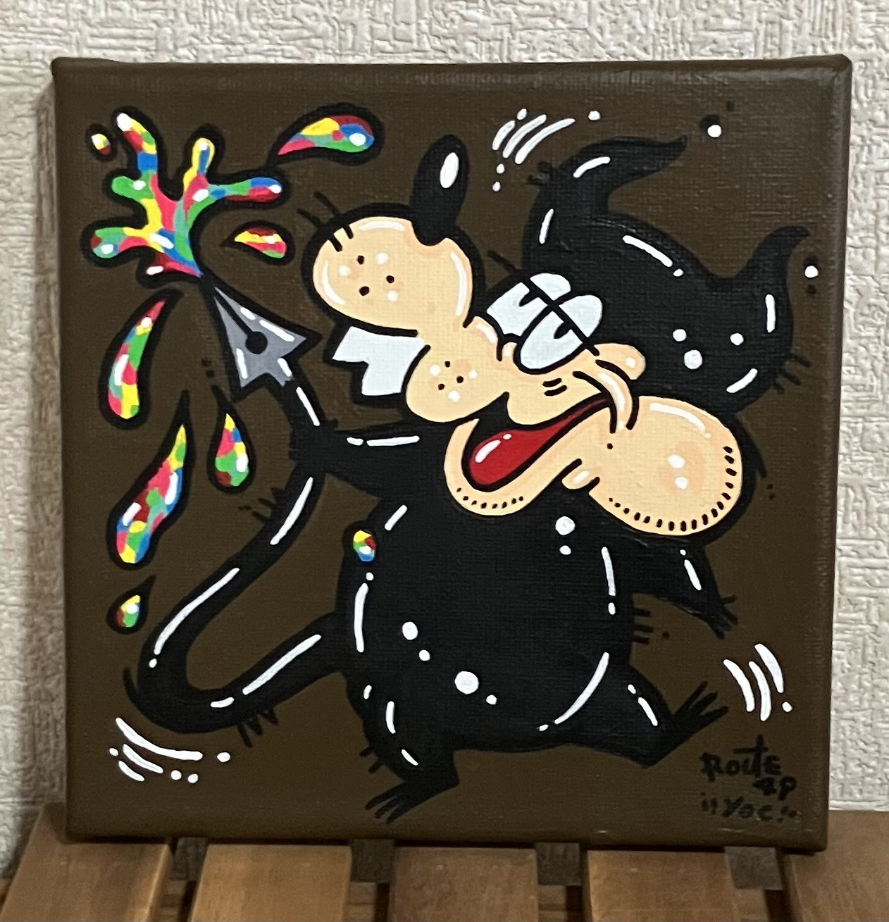 【Devil's Color】アクリル絵の具 キャンバス 原画 絵