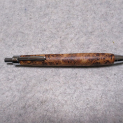 ペールムーンエボニー キヌカオイル仕上げ 木軸ボールペン(シャープ