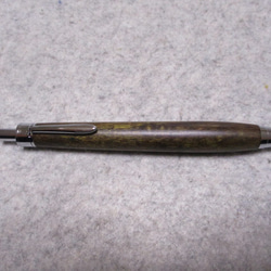 ハワイアンコア カーリー杢 椿油仕上げ 木軸ボールペン(シャープ