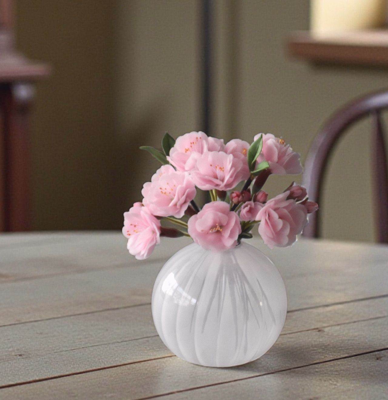 ◆粘土のお花◆　八重桜　S1398