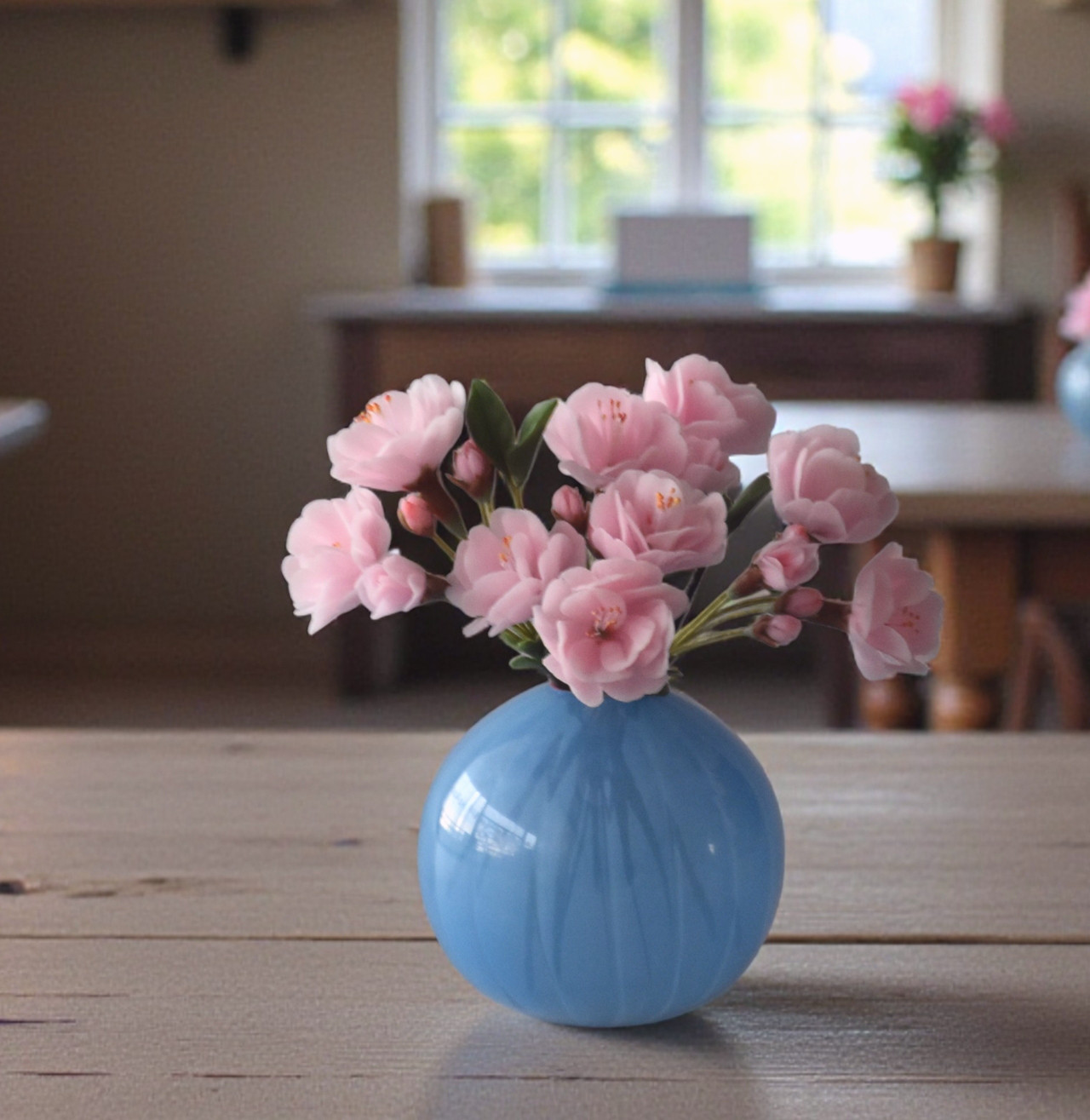 ◆粘土のお花◆　八重桜　S1399