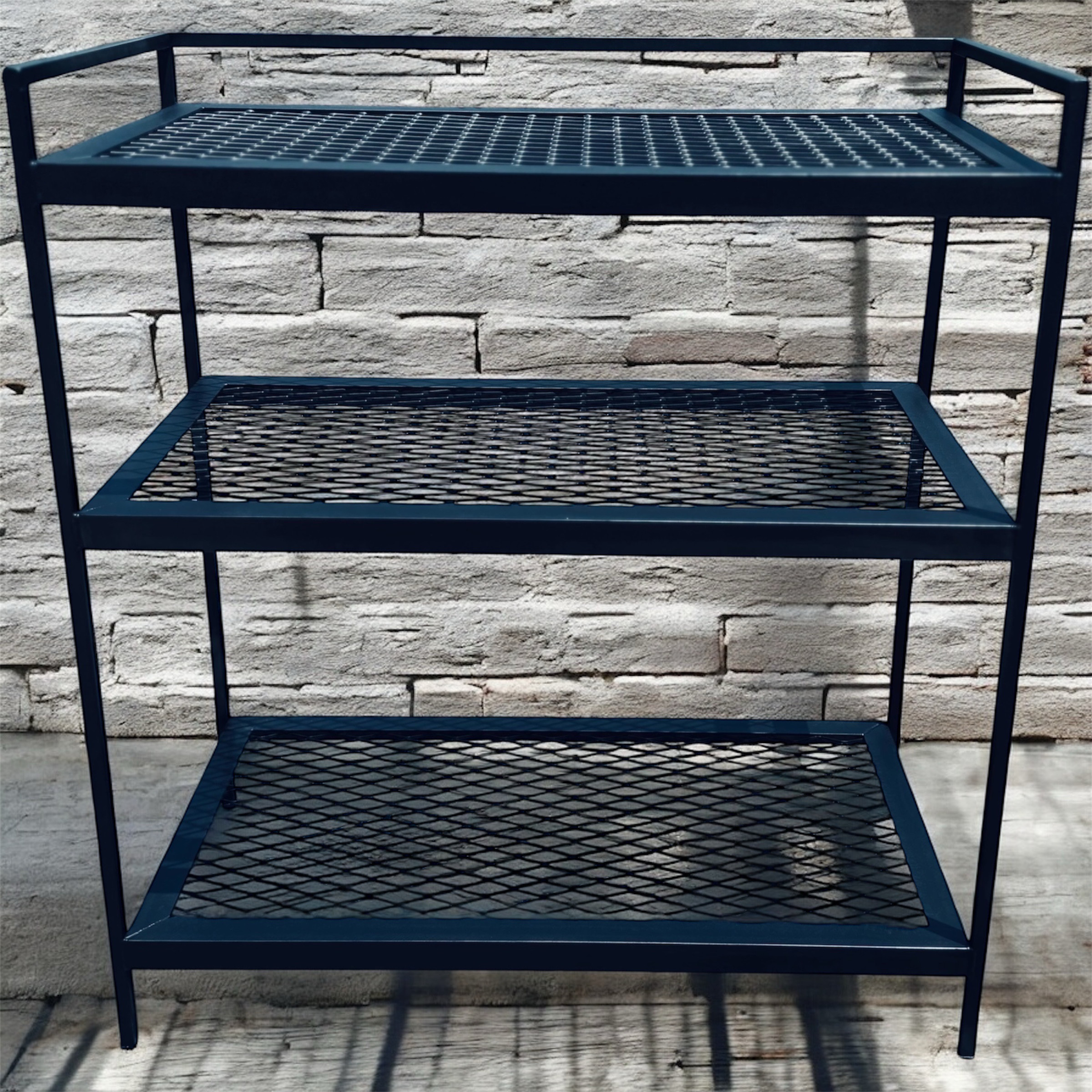 鉄網 エキスパンドメタル アイアンシェルフ 鉄棚