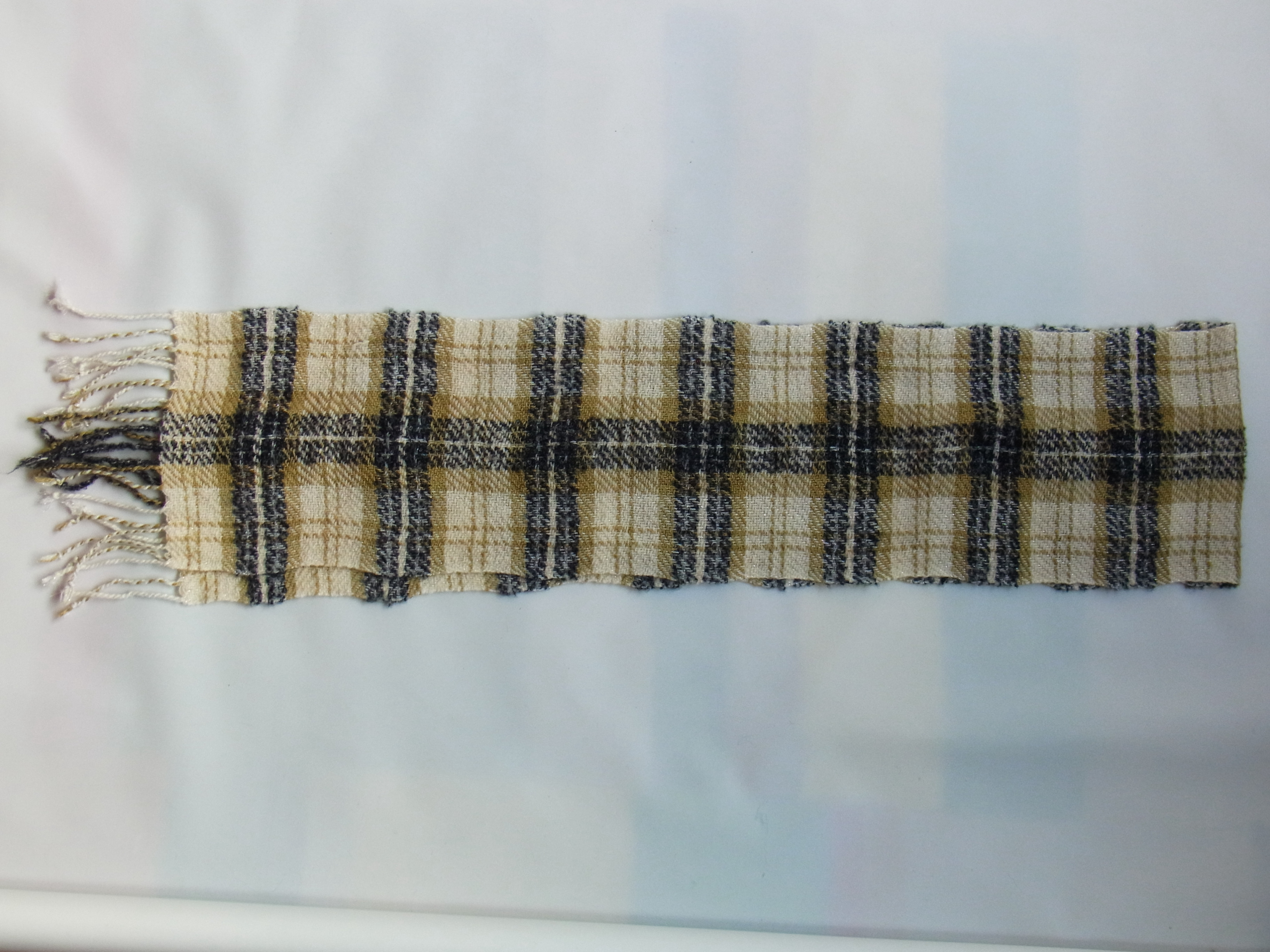 手織りマフラーmini