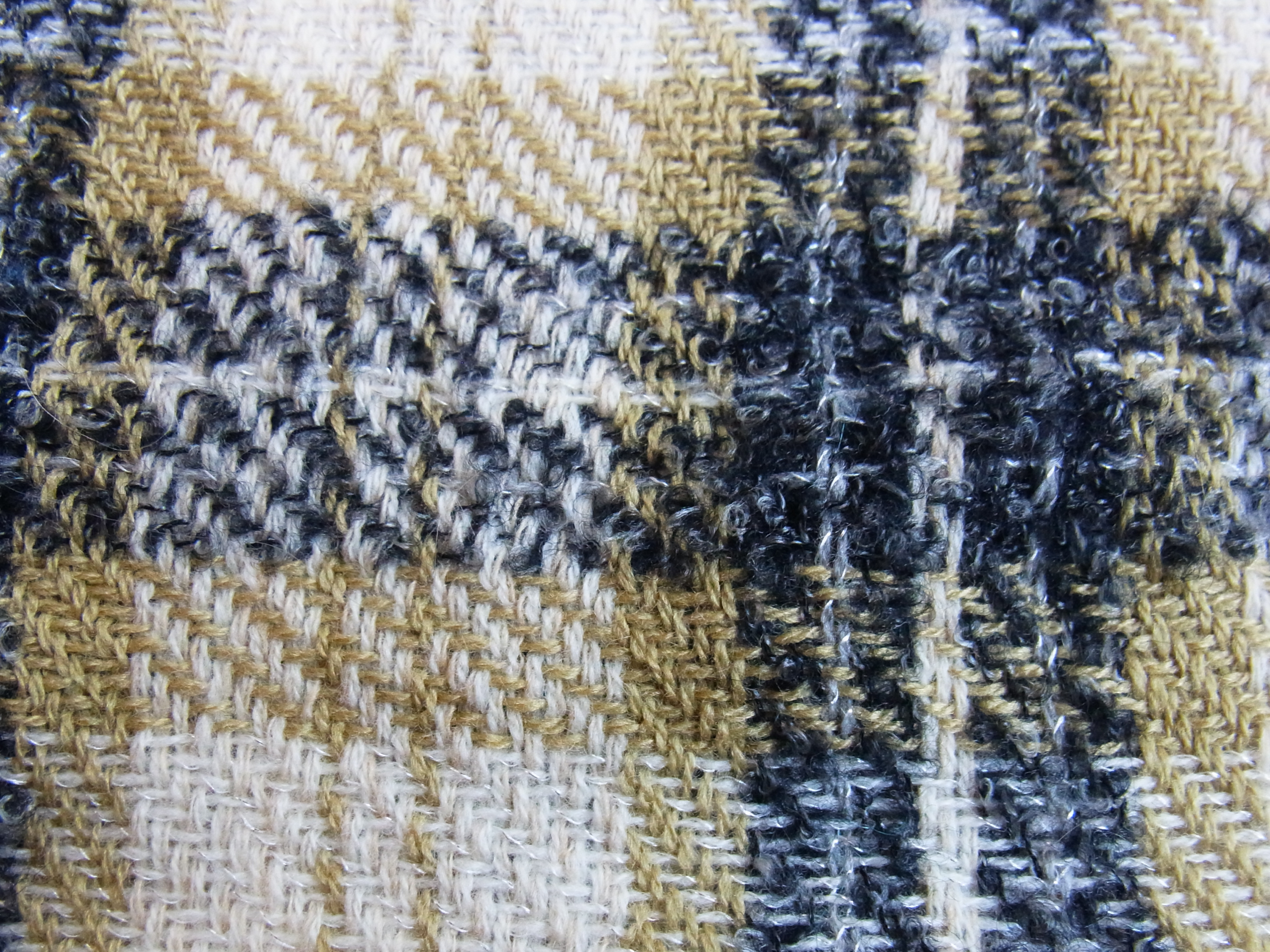 手織りマフラーmini