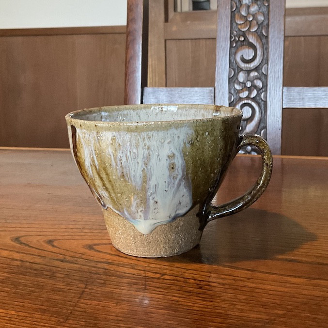 唐津焼　朝鮮唐津マグカップ