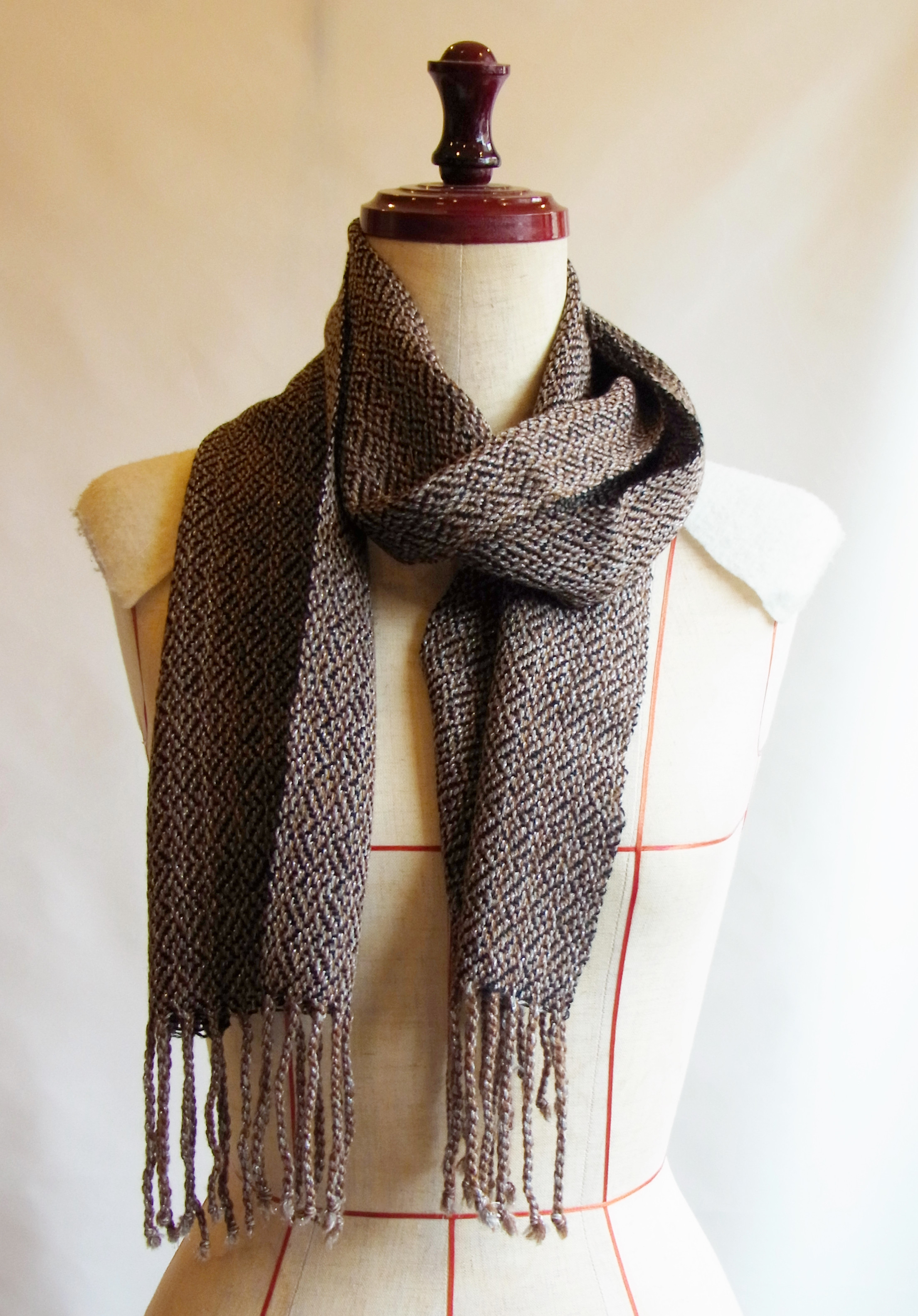 手織りマフラーmini 4,000円
